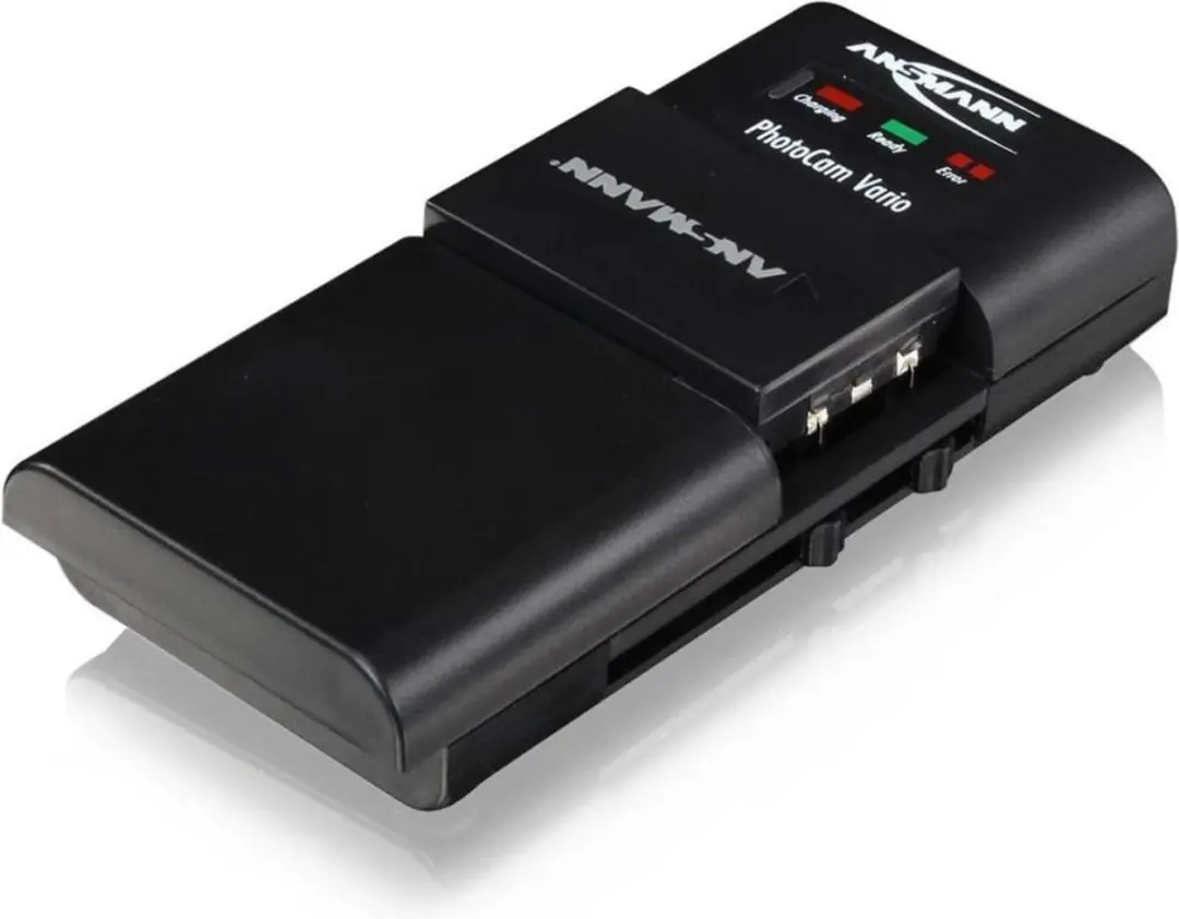 Ansmann PhotoCam Vario 1001-0019 Universele Lader - 3.6W - Zwart