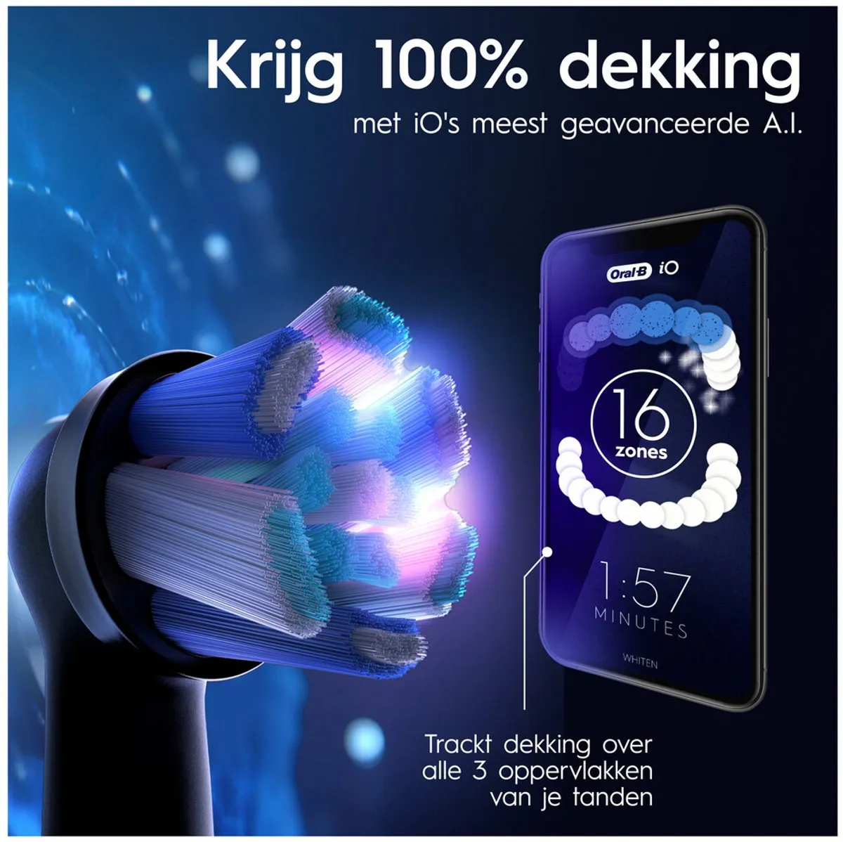 Oral-B iO 9N Elektrische Tandenborstel - Blauw