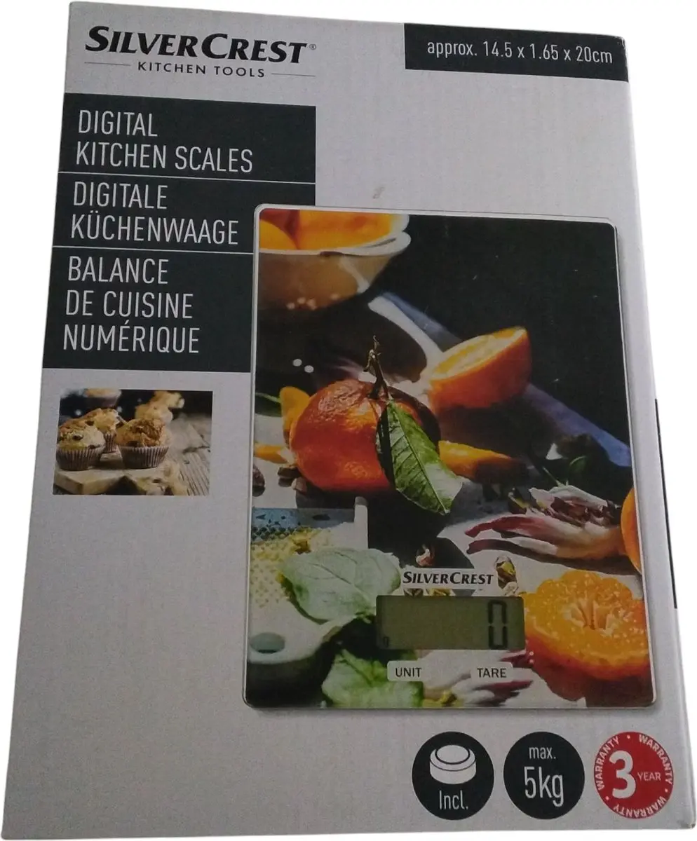 SILVERCREST Fruit Keukenweegschaal 5kg