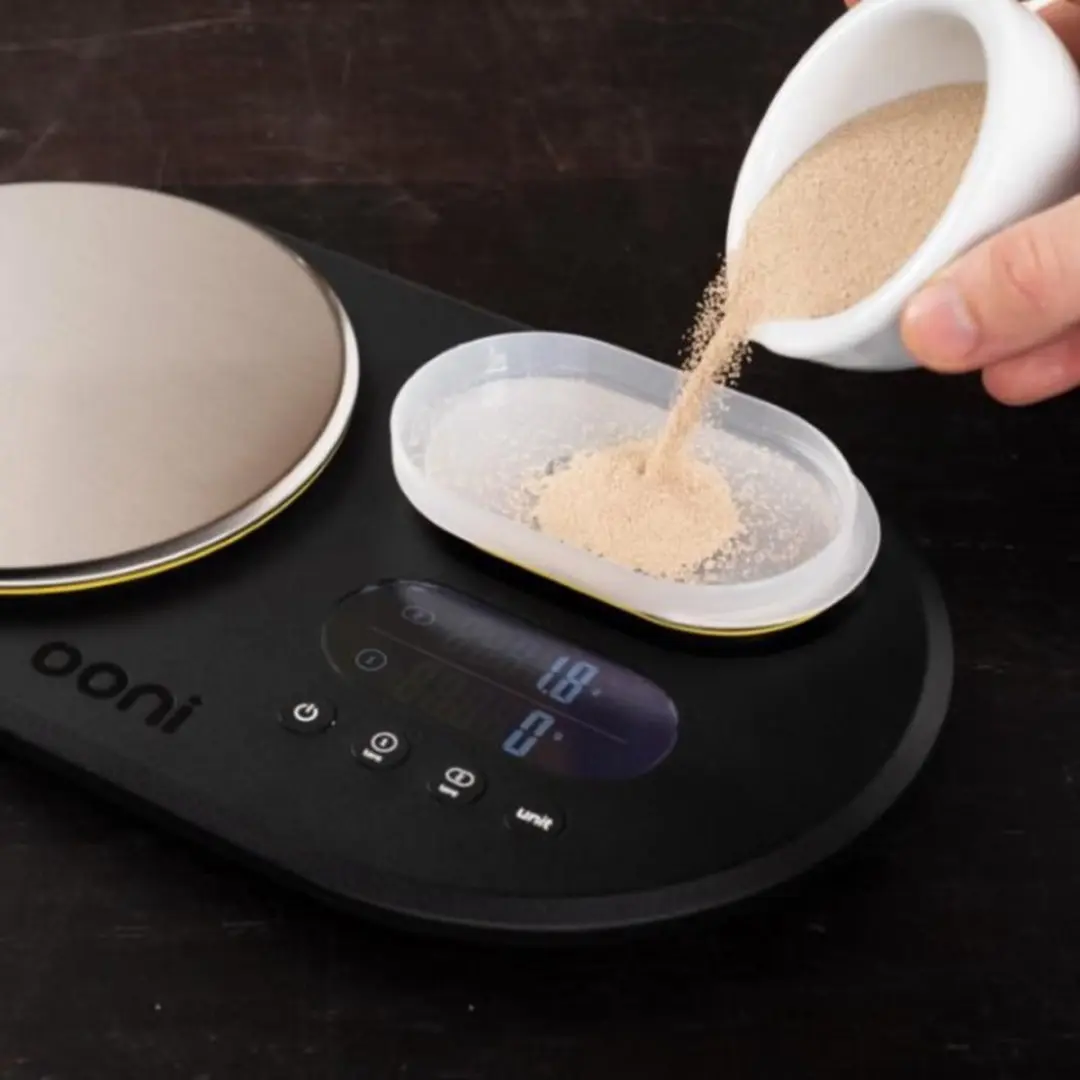 Ooni Dual Platform Digitale Weegschaal - 10 kg - Zwart