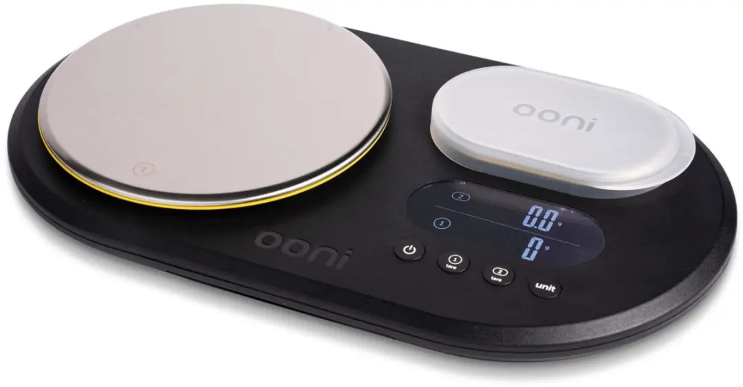 Ooni Dual Platform Digitale Weegschaal - 10 kg - Zwart