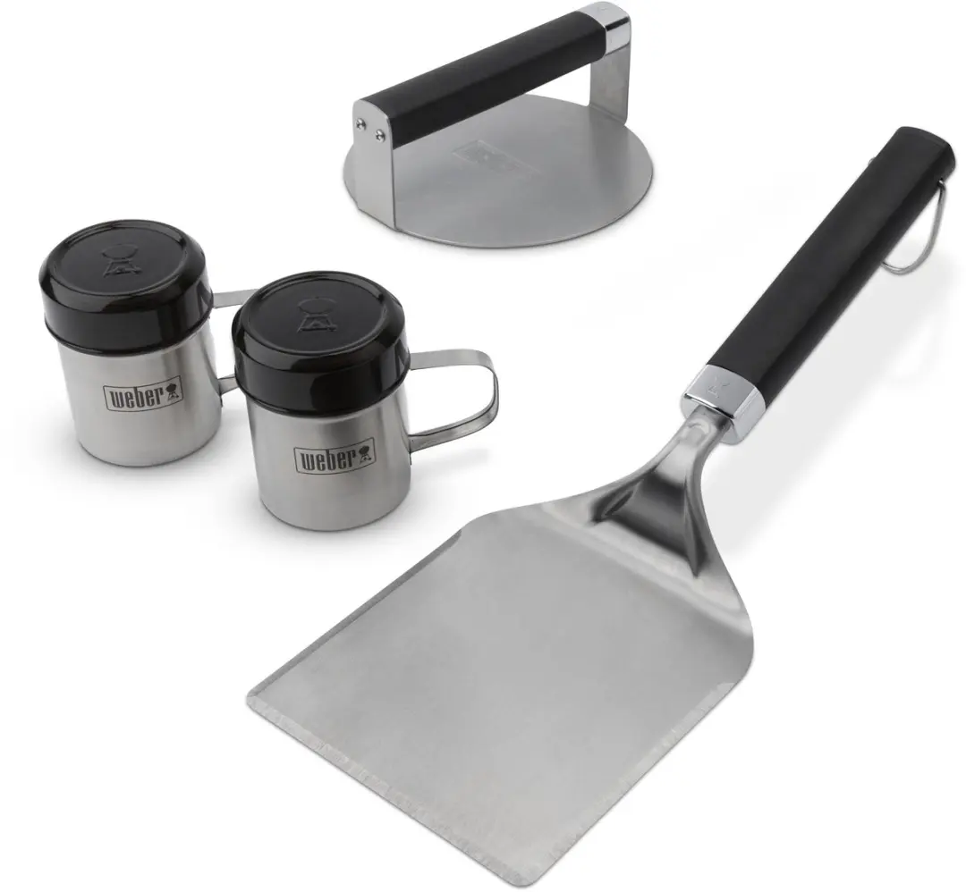 Weber Smashed Burger set