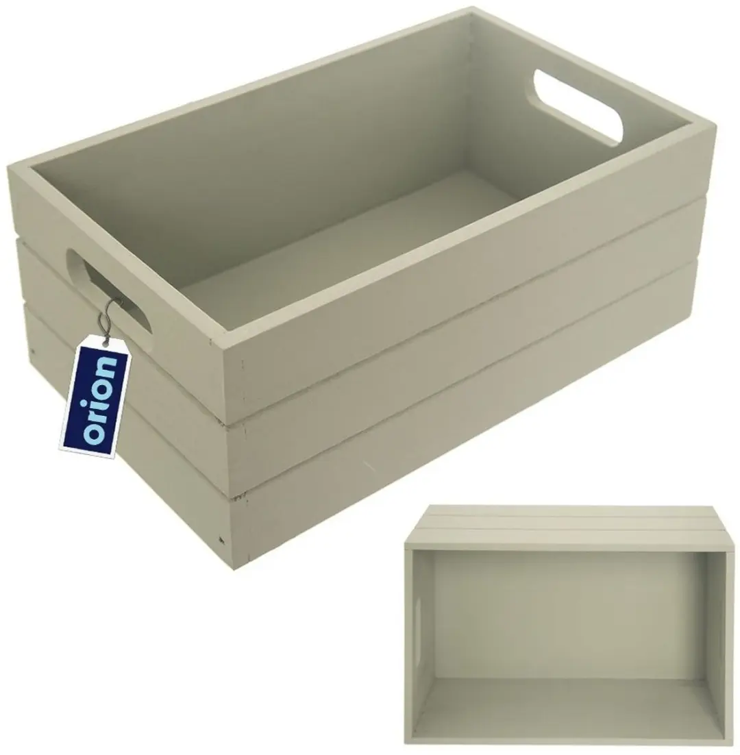 Orion Houten Opslagdoos O-731056 - 26x16x11cm - Pastelgroen