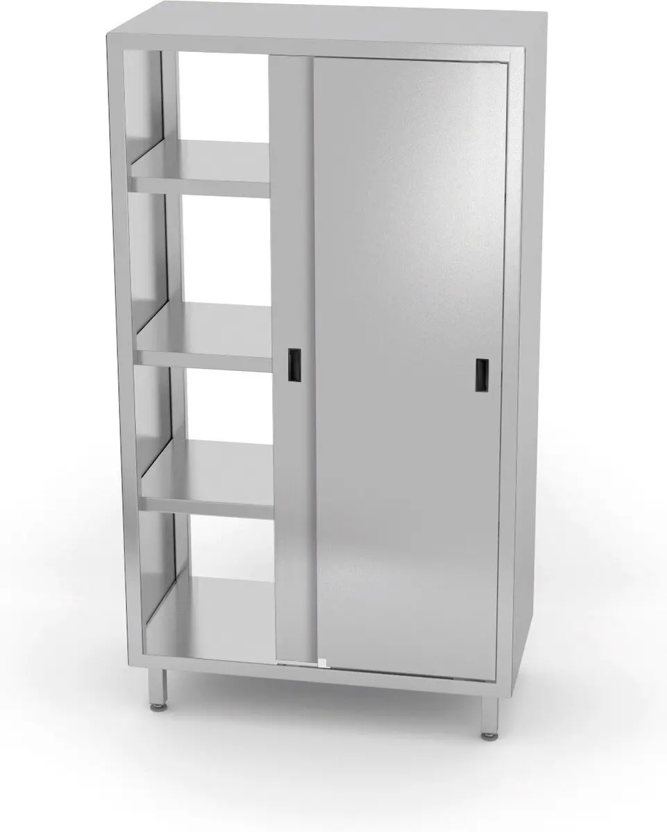 HENDI Doorvoerkast 800x700x1800mm - Roestvrij staal