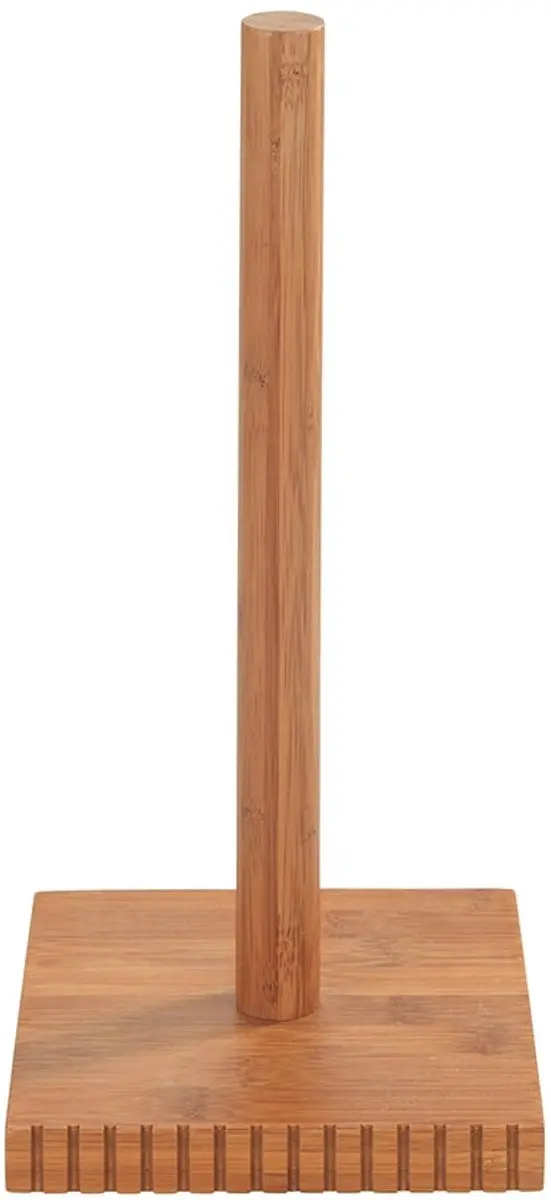 Wenko Bamboe Keukenrolhouder 15x33cm - Hout - afbeelding 4 van 6