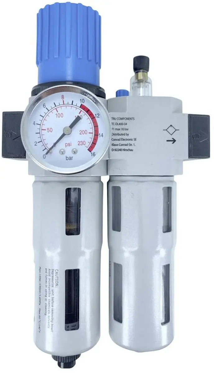Tru Components TC-13845712 Filterregelventiel G 1/2