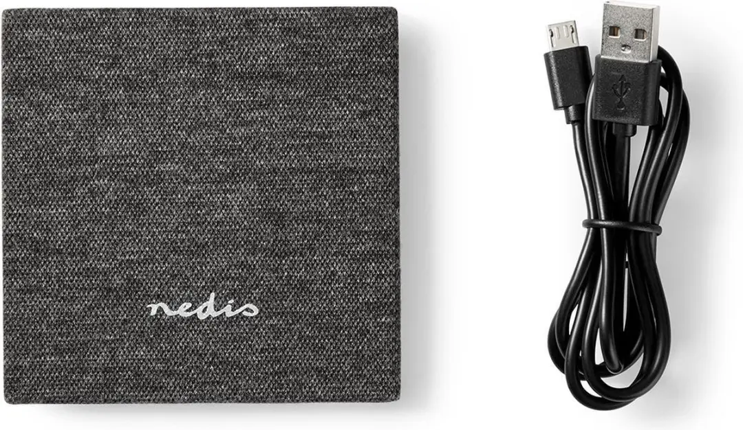 Nedis FSWC10W110BK Draadloze Oplader 10W - Micro-USB - Zwart