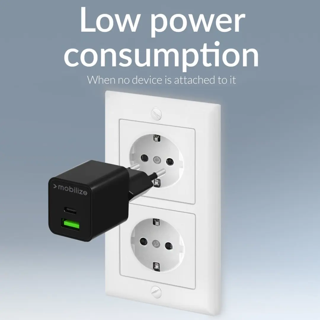Mobilize MOBWC004 Dual USB Oplader 30W - Zwart