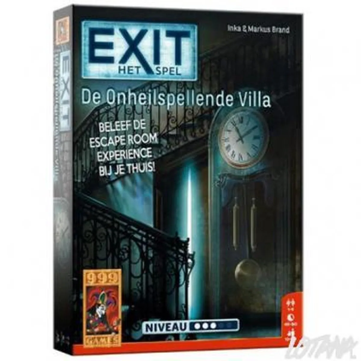 999 Games EXIT De Onheilspellende Villa - Breinbreker - 999-EXI10