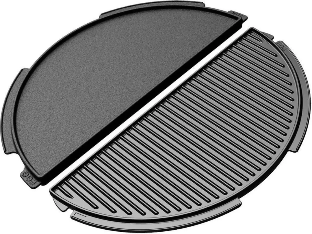 Big Green Egg Half Cast Iron Plancha XL & 2XL - Gietijzeren bakplaat