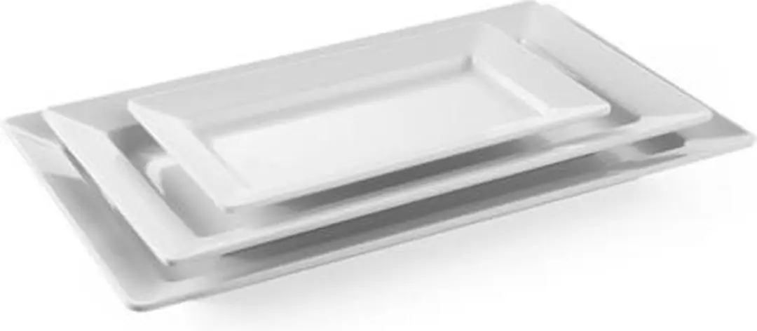 HENDI Rechthoekig Plateau 495x270x56mm - Wit