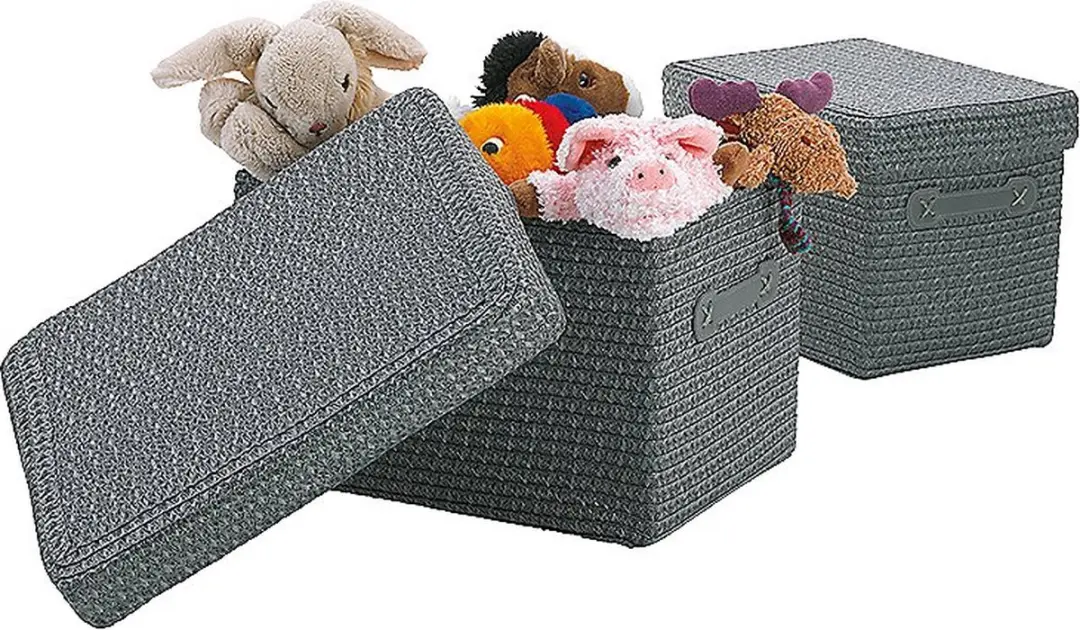 Kela Rimossa Mand Set 3 Stuks - Grijs
