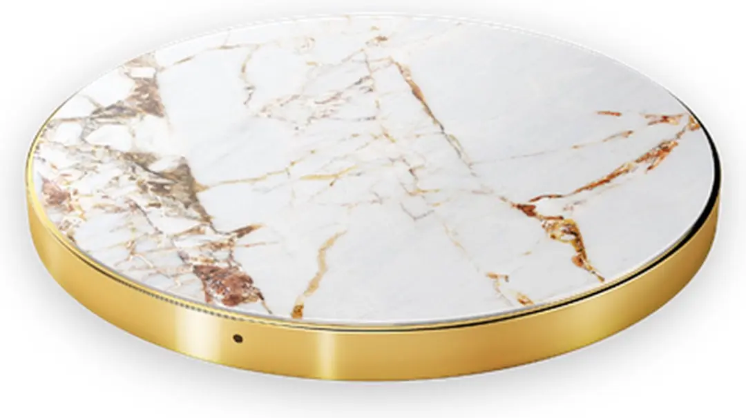 iDeal of Sweden Draadloze Oplader 10W Carrara Gold