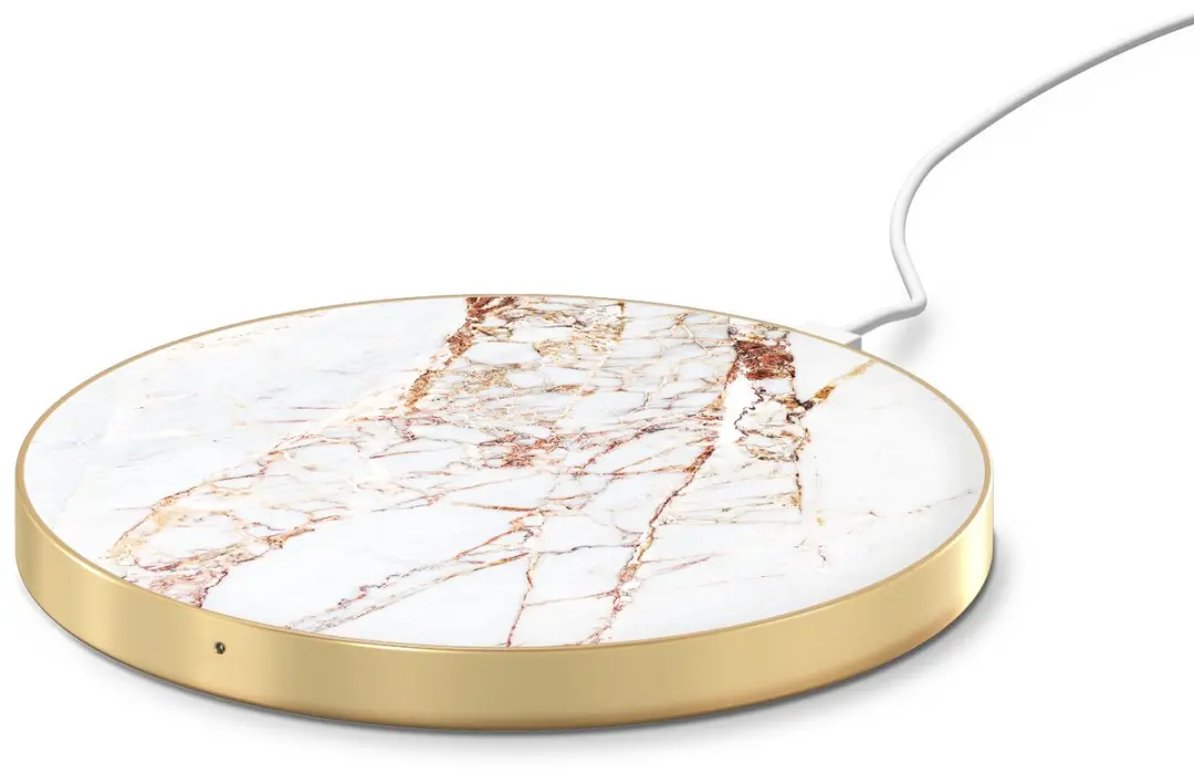 iDeal of Sweden Draadloze Oplader 10W Carrara Gold