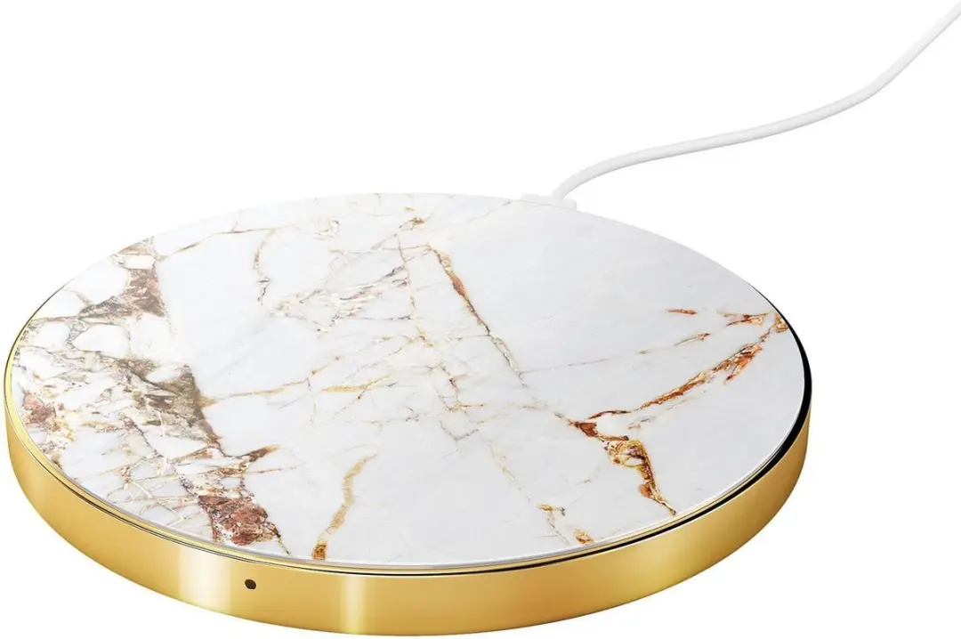 iDeal of Sweden Draadloze Oplader 10W Carrara Gold