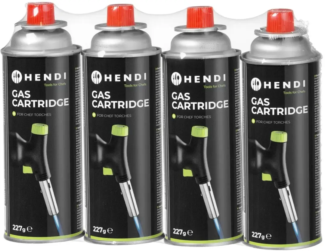 Hendi BBQ Aansteker & Koksbrander Set - 5 Stuks