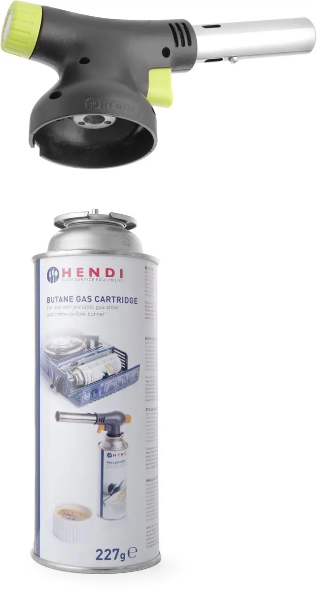 Hendi BBQ Aansteker & Koksbrander Set - 5 Stuks - afbeelding 6 van 6