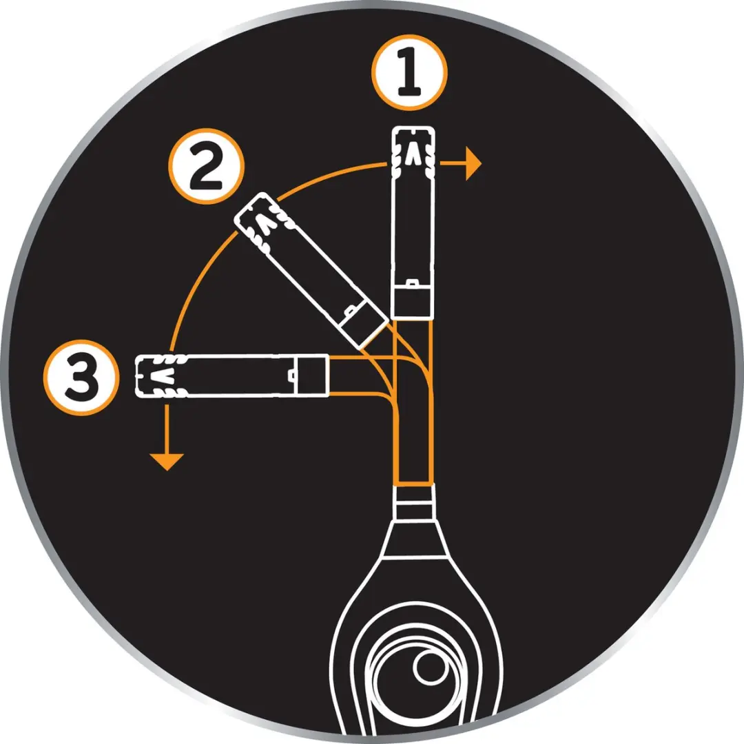 Bic Megalighter Flex U140 Multifunctionele Aansteker - Flexibele Hals - 1 Stuk
