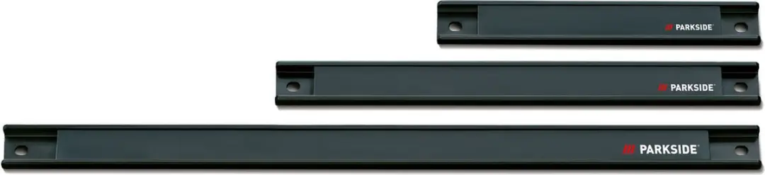PARKSIDE Magnetische Gereedschapshouders 3-delig - 200mm/300mm - Zwart