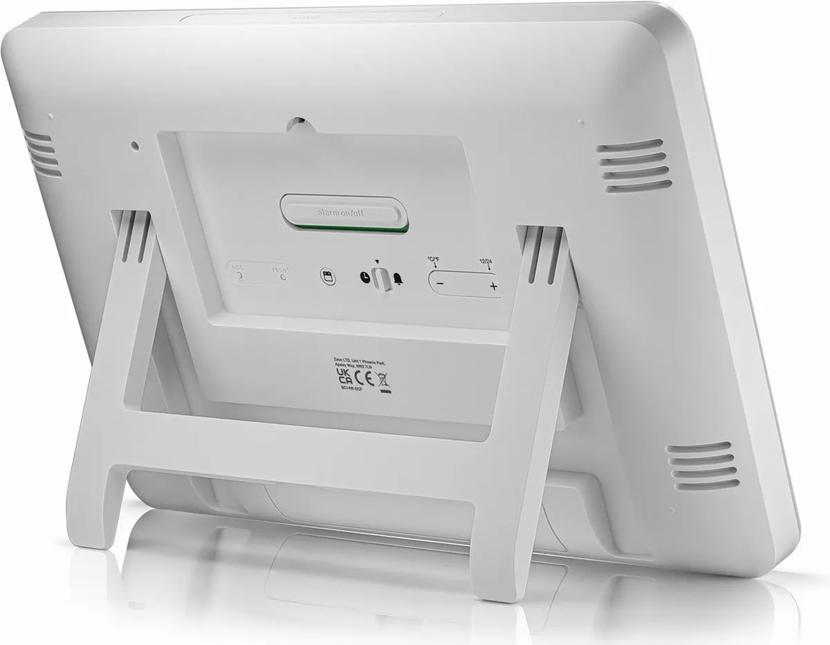 Braun BC14W-DCF Wandklok - Radiogestuurd Wit - afbeelding 6 van 6