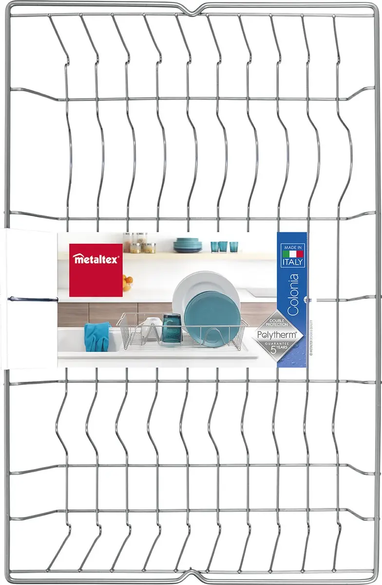 Metaltex Colonia Afdruiprek 48x30cm - MPN 320345 - Grijs