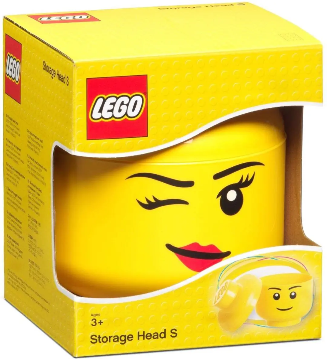LEGO Iconic Opbergbox Whinky 16cm - Geel - afbeelding 6 van 6