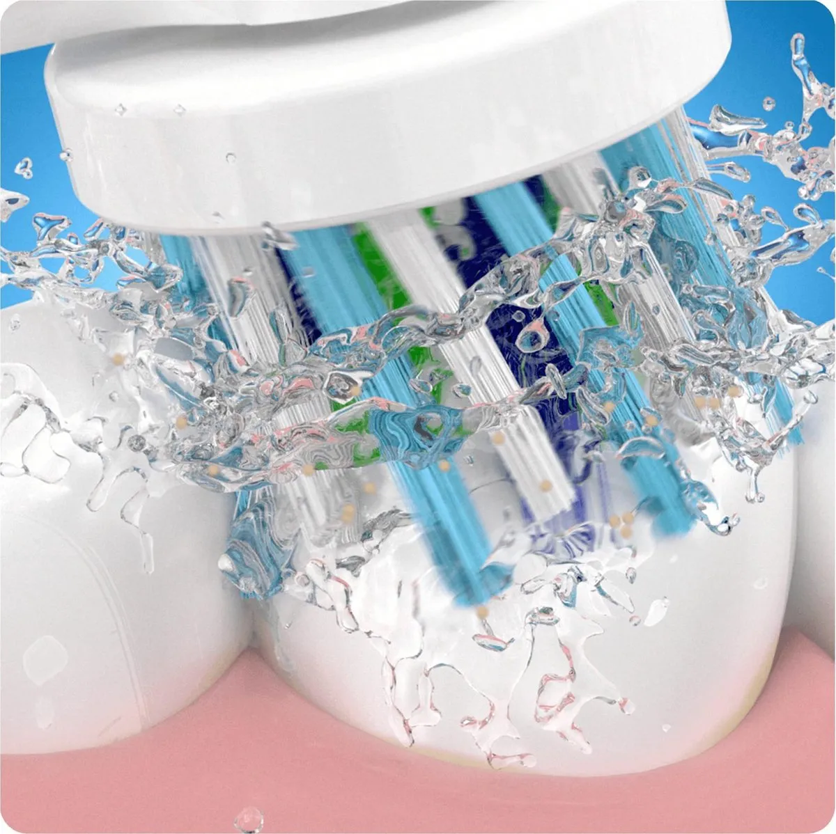 Oral-B Cross Action EB50 Opzetborstels - 8 Stuks
