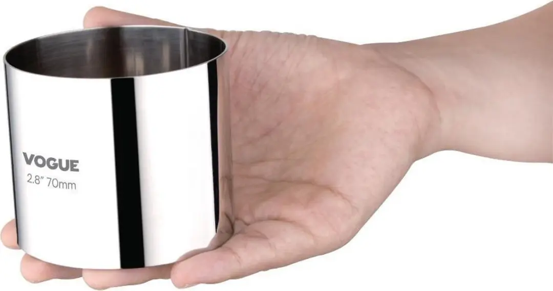 Vogue Mousse-ring 6x7cm - Zilver