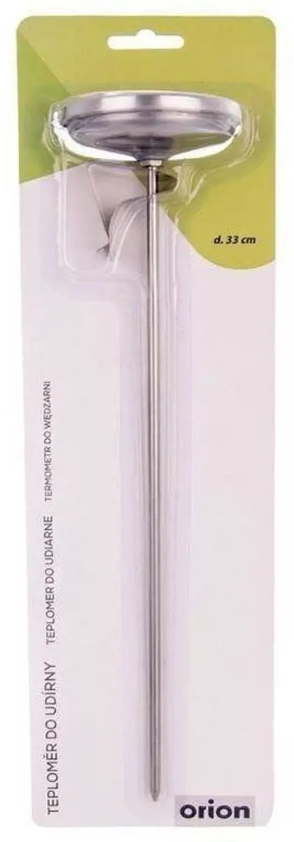 Orion Rookoven Thermometer XL 33cm - RVS - +40°C tot +260°C