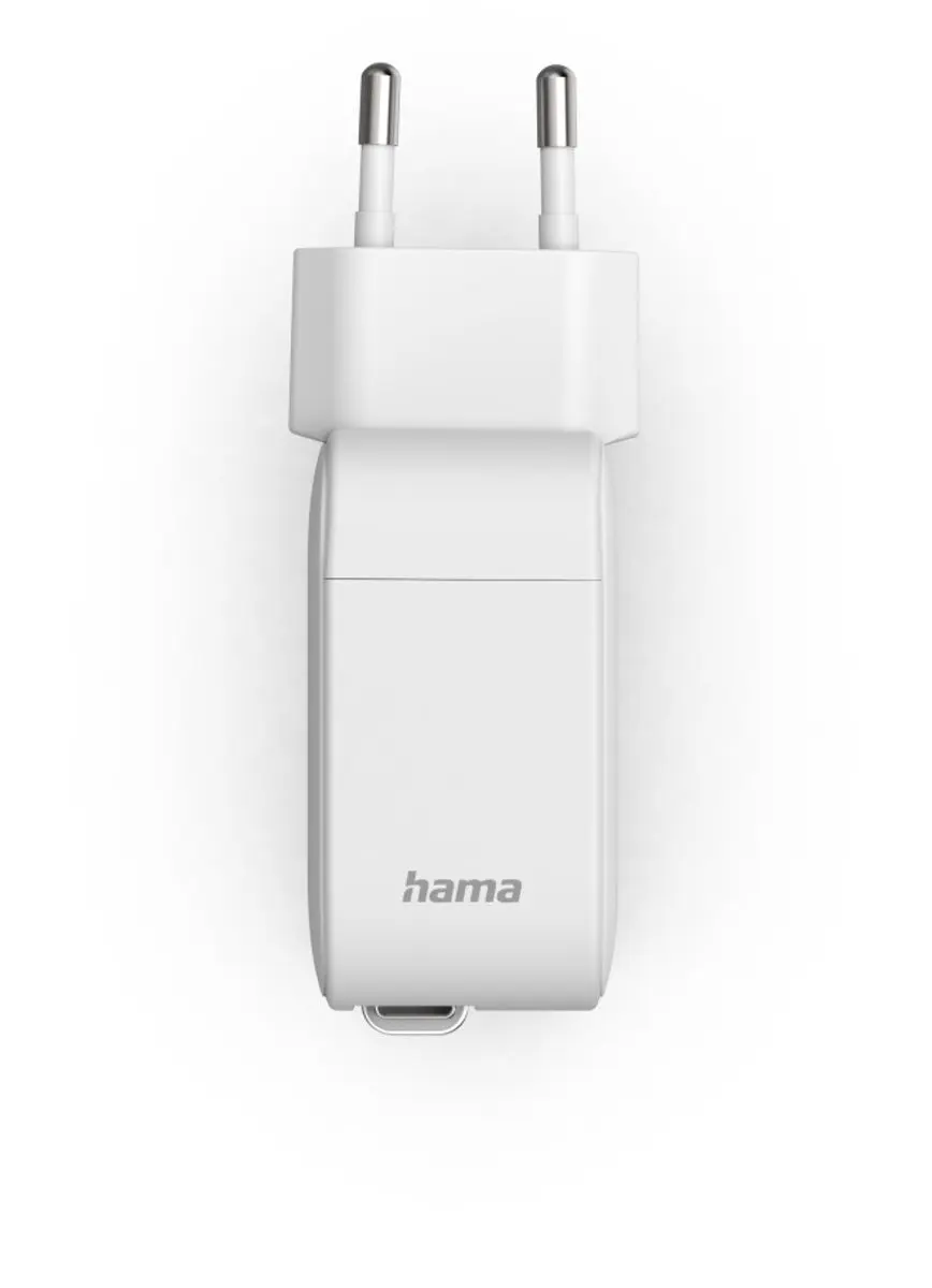 Hama 65W Snellader - 2x USB-C - Wit