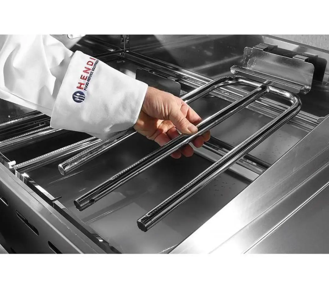 HENDI HEN-149614 Verrijdbare Barbecue 22kW - RVS - afbeelding 6 van 6