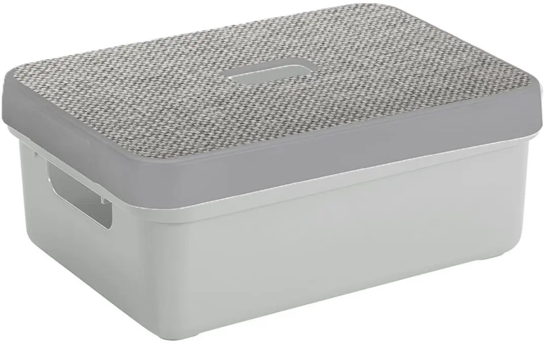 Sunware Opbergbox Lichtgrijs 9L - Kunststof