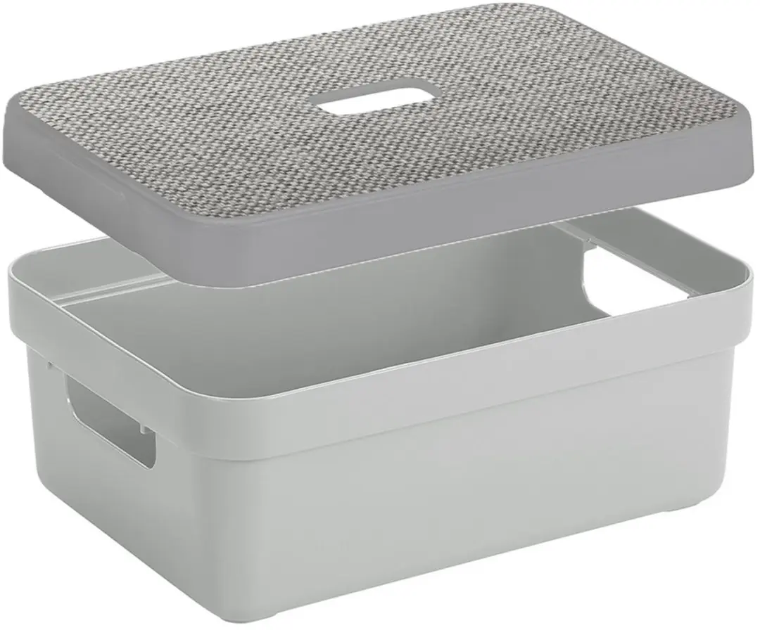 Sunware Opbergbox Lichtgrijs 9L