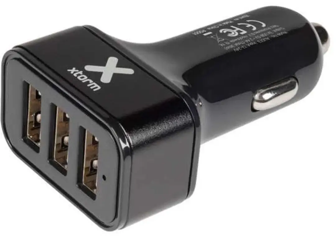 Xtorm AU202 Autolader 36W - 3 USB Poorten - Zwart