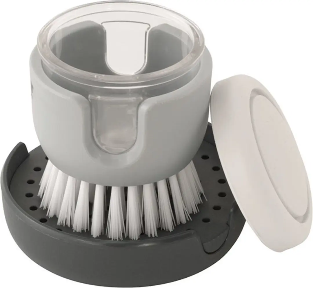 Outwell Afwasborstel met Zeepdispenser - Wit