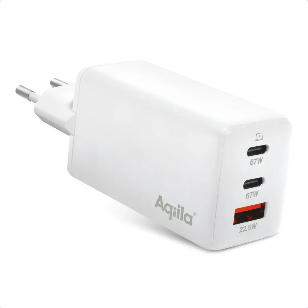 Aqiila Chargebird W3 USB-C Oplader 67W