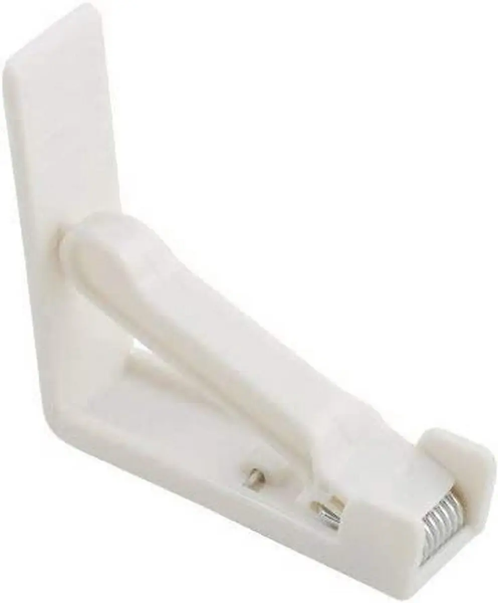 Metaltex Tafellakenknijpers - 4 Stuks - Wit