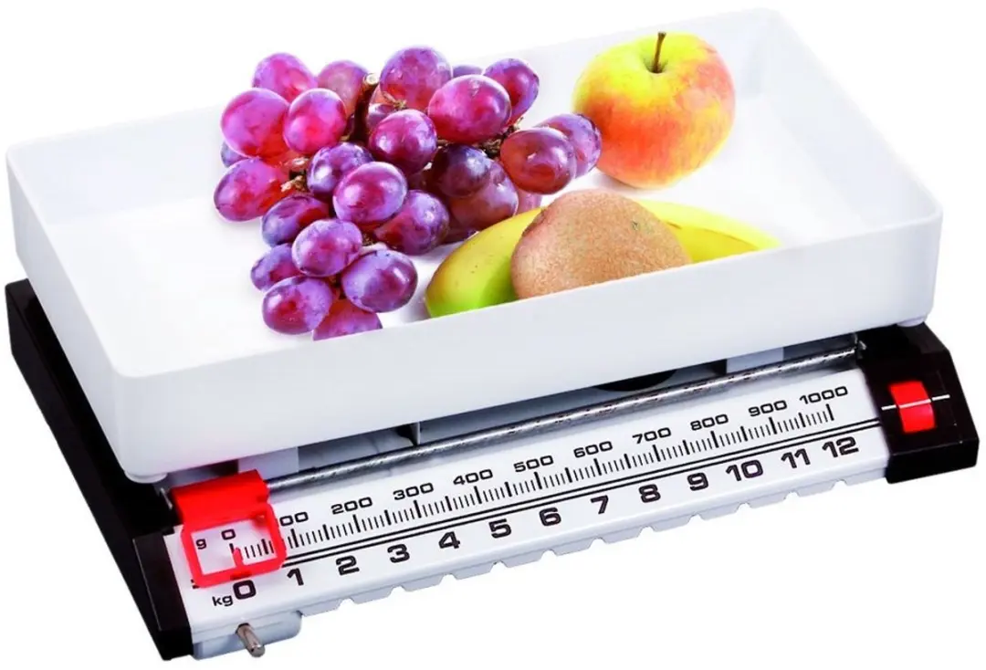 Orion Mechanische Keukenweegschaal 13kg - Zwart - afbeelding 2 van 4