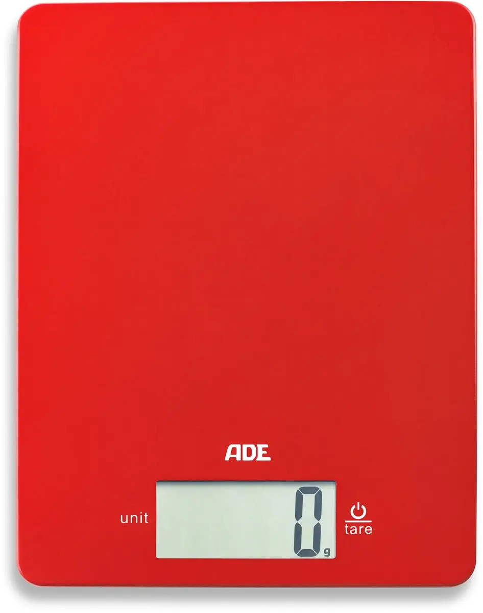 ADE Leonie Digitale Keukenweegschaal KE 1800-1 - 5kg/1g - Rood