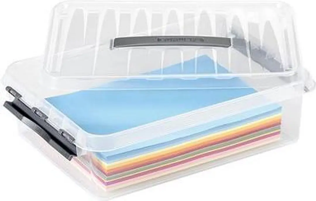 Sunware Q-line Opbergbox 10L - 40x30x11cm Grijs