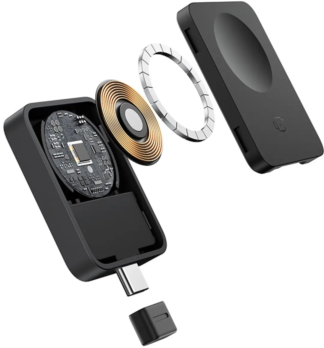 Baseus 2,5W Magnetische Oplader Apple Watch - Transparent