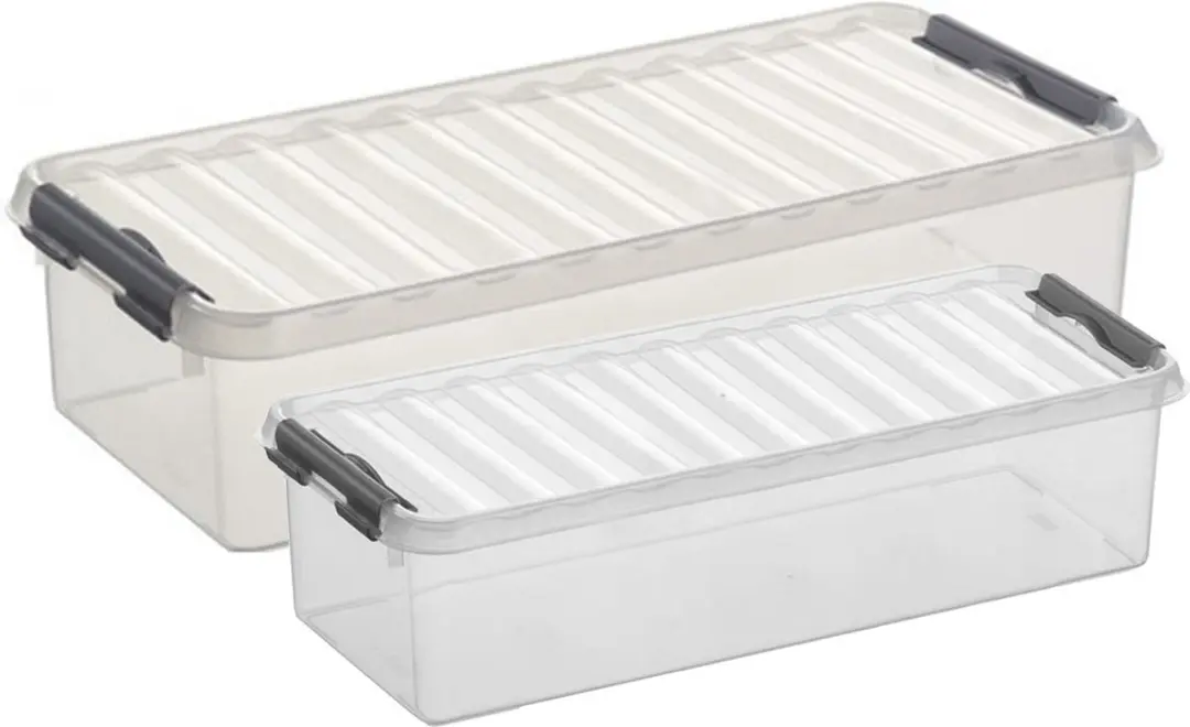 Sunware Q-Line Opbergboxen Set 4 Stuks