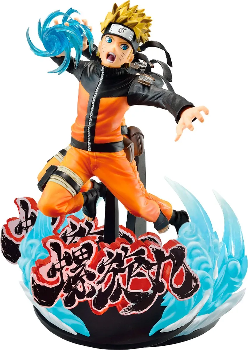 Bandai Banpresto Naruto Shippuden Uzumaki Naruto Vibration Stars Figure - Multicolor