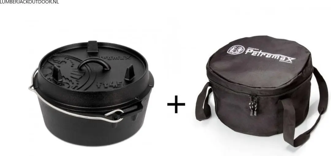 Petromax Dutch Oven K4 FT4.5-T Set