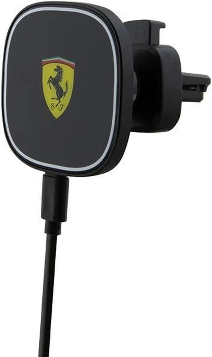 Ferrari MagSafe Autolader 15W - Zwart