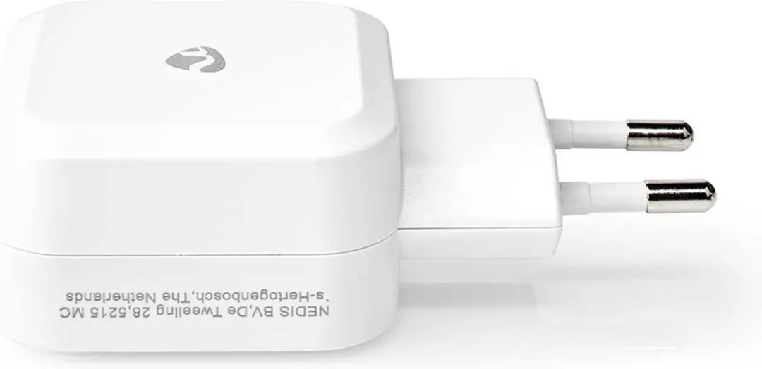 Nedis WCHAU484AWT Oplader 24W - 2x USB-A - Wit - afbeelding 6 van 6