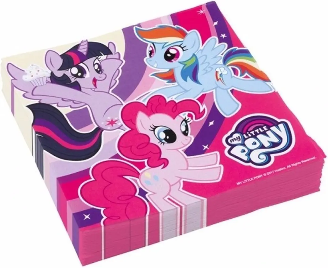 My Little Pony Feestservetten - 20 Stuks - Multi