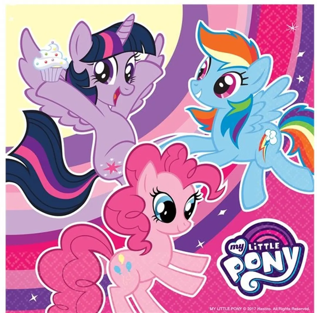 My Little Pony Feestservetten - 20 Stuks - Multi
