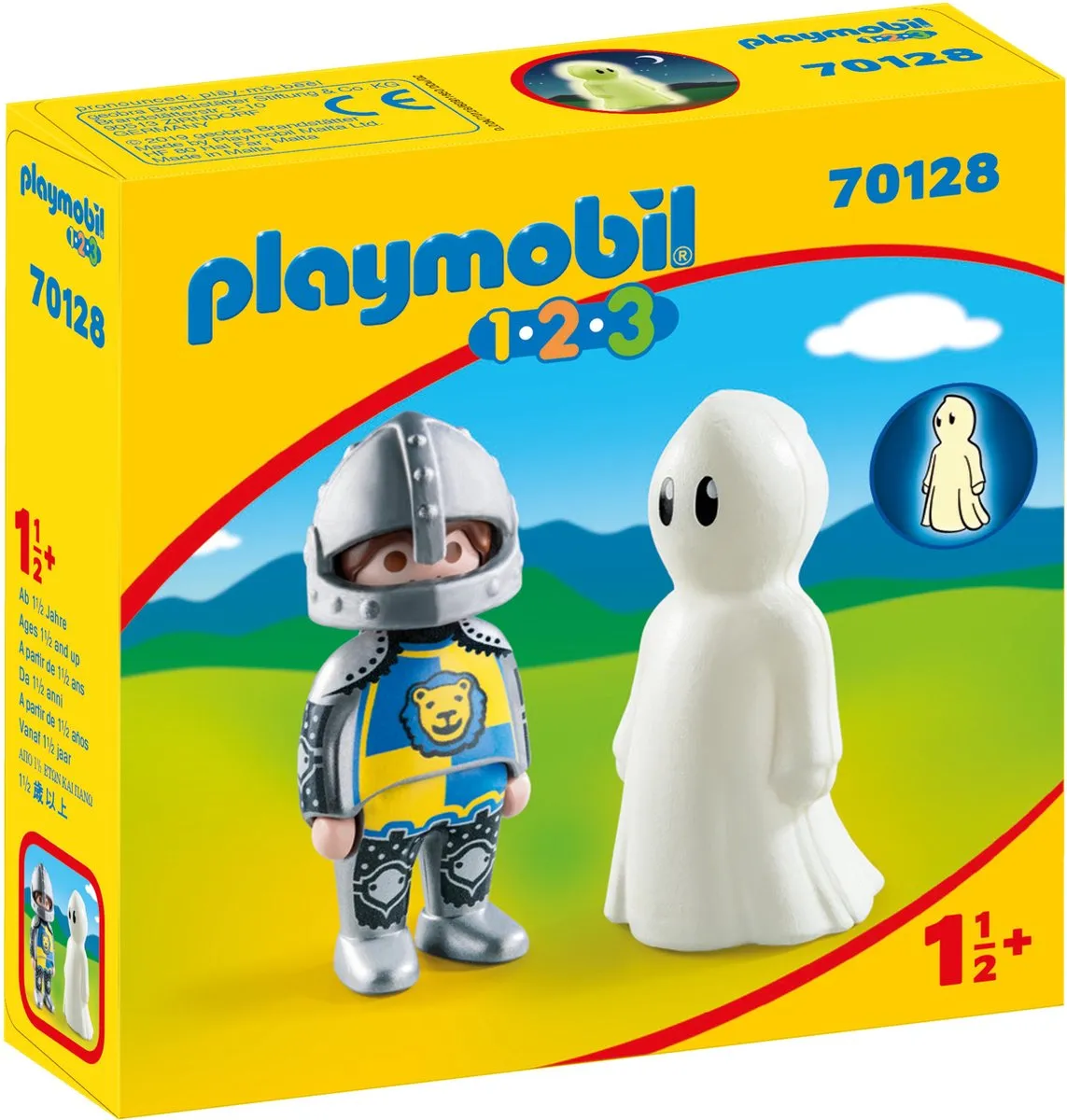 Playmobil 123 Ridder en Spook 70128