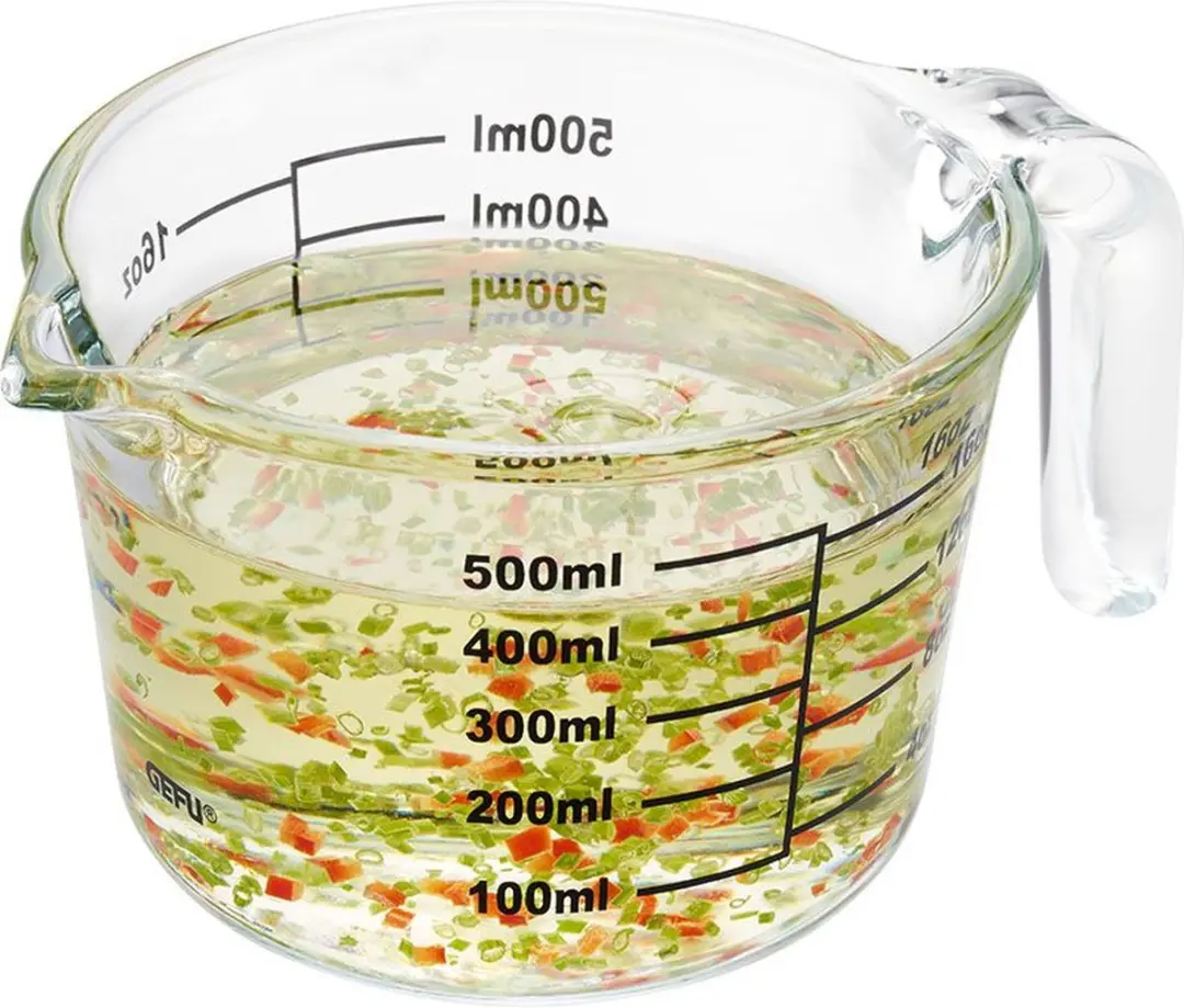 GEFU DIMENSO Maatbeker 500ml - Borosilicaatglas - 12cm